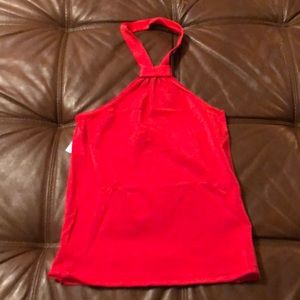 Banana Republic NWT red halter top
